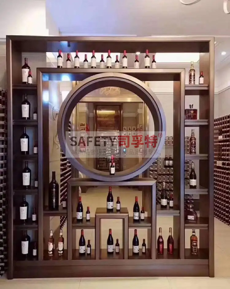 酒柜放到哪里合適？什么酒柜顯得高檔？【不銹鋼酒柜(圖2)