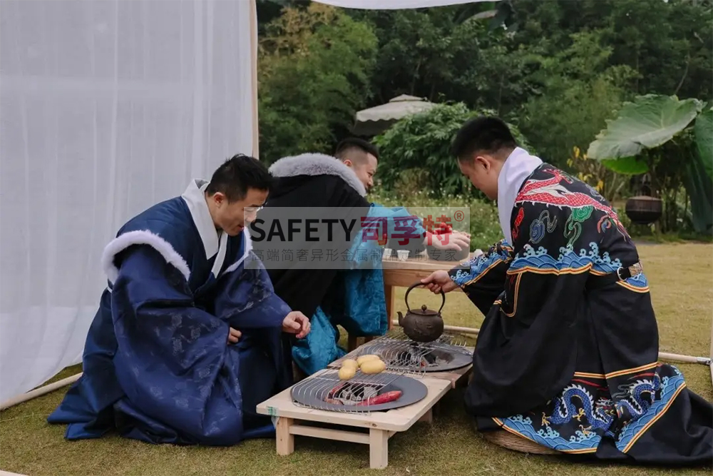 “圍爐煮茶”與非遺相互引流，潮流與文化傳承并不沖突[精致鋼圍爐，炭火爐](圖2)